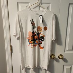 Looney Tunes T-shirt - White Mens T-Shirt